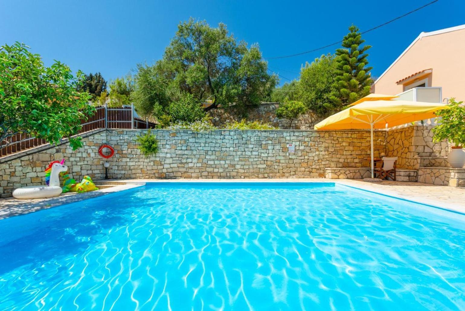 Dolphin Villa 1 Porto Ozias Bagian luar foto